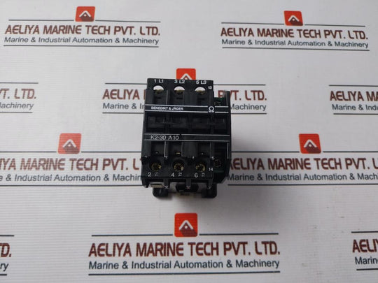 Benedikt & Jager K2-30A10 Contactor 600V Ac 40 Amp