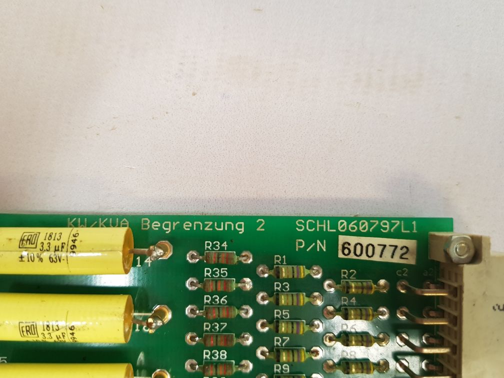 Bentec schl060797l1 pcb card 600772