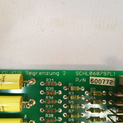 Bentec schl060797l1 pcb card 600772