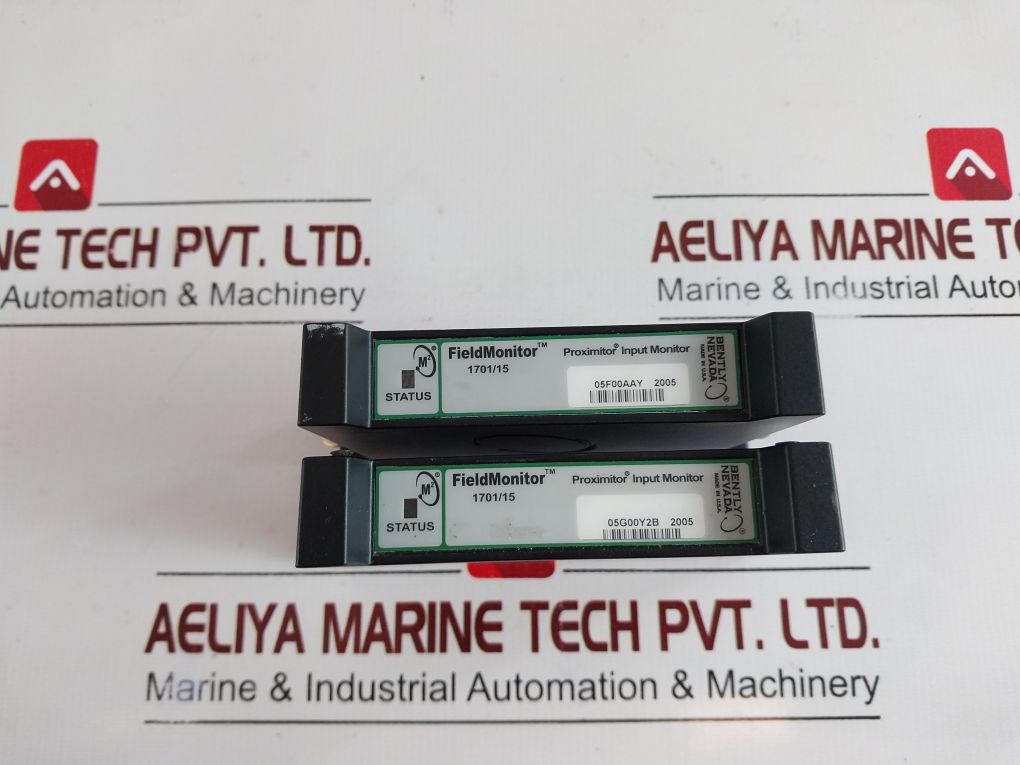 Bently Nevada 1701/15 Proximitor Input Monitor Rev C 138427-01 24Vdc 05F00Aay 20