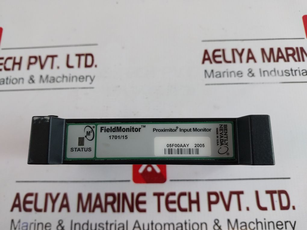 Bently Nevada 1701/15 Proximitor Input Monitor Rev C 138427-01 24Vdc 05F00Aay 20