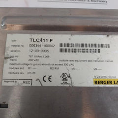 Berger Lahr Tlc411F Module Servo Drive 230Vac Rev: 1.008