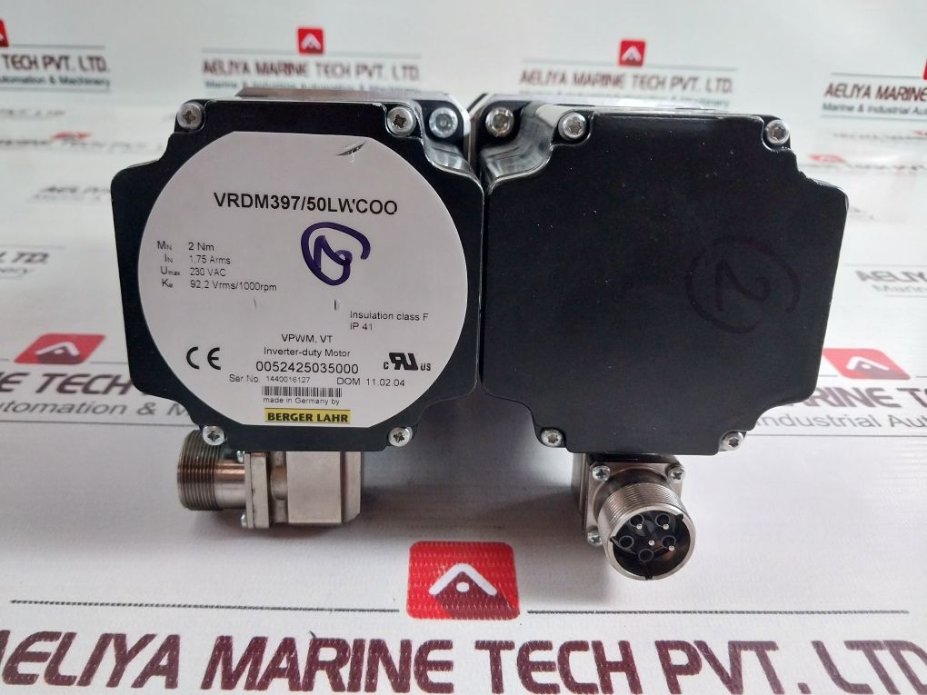 Berger Lahr Vrdm397/50Lwcoo Stepper Motor + Neugart Ple 80/60 Planetary Gearbox