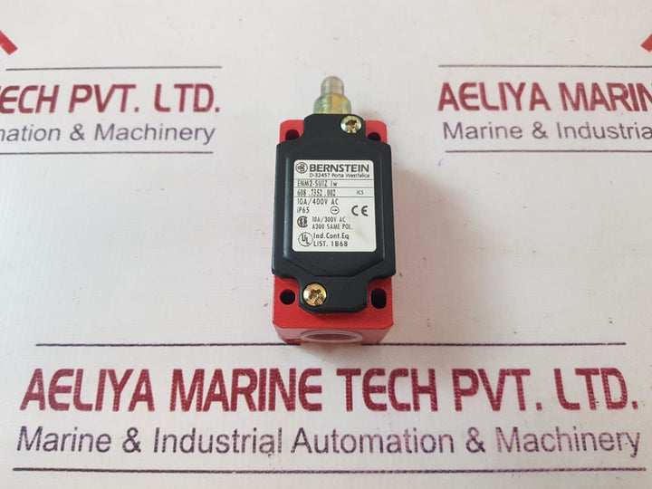 Bernstein Enm2-su1Z Iw Limit Switch 10A/400V Ac