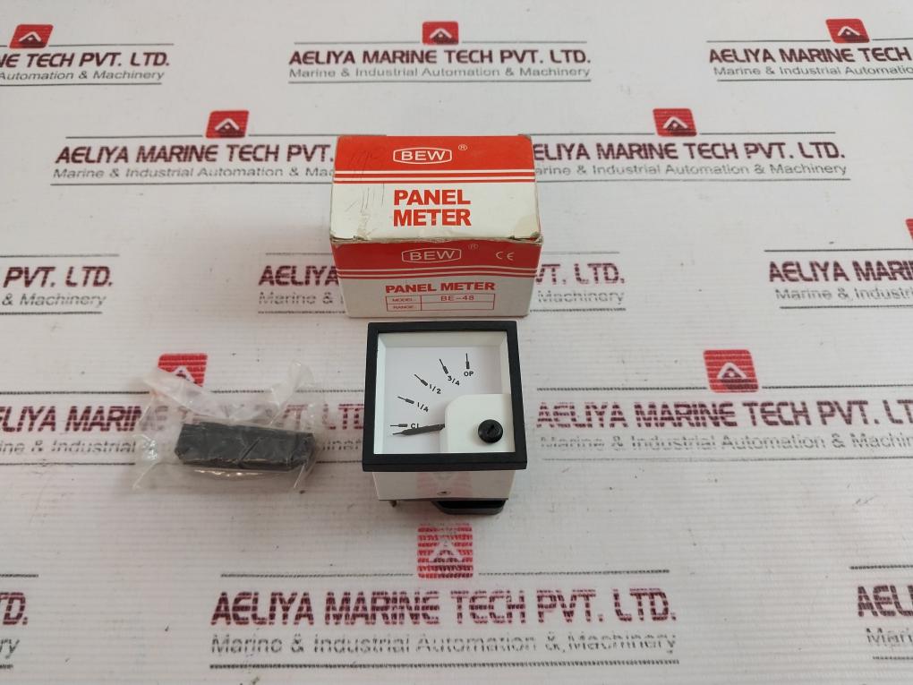 Bew Be-48 Panel Meter Dc 50Mv 30A 4-20 Ma