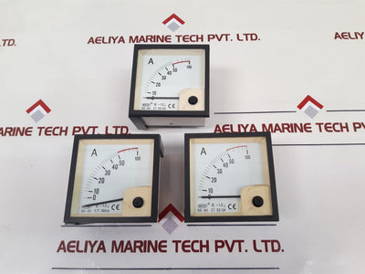Bew Be-80 Ammeter 0 To 100 A