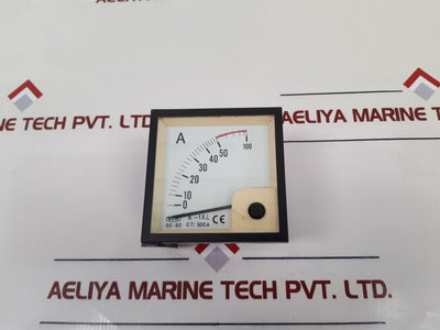 Bew Be-80 Ammeter 0 To 100 A - Aeliya Marine Tech
