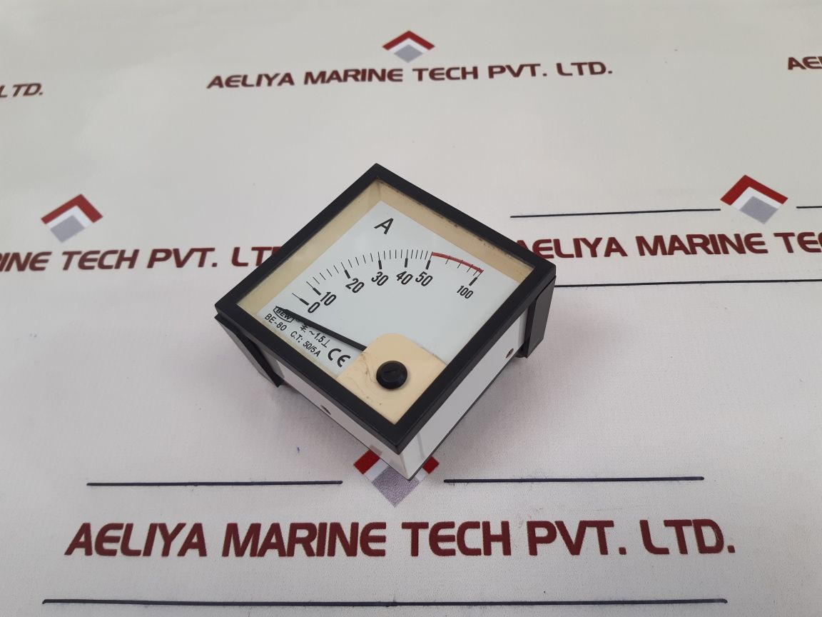 Bew Be-80 Ammeter 0 To 100 A - Aeliya Marine Tech
