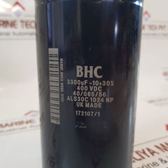 Bhc Als30C 1024 Np Capacitor 3300Uf -10+30%