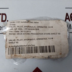 Bifold Fp15/H2/M/32/S Interface Valve