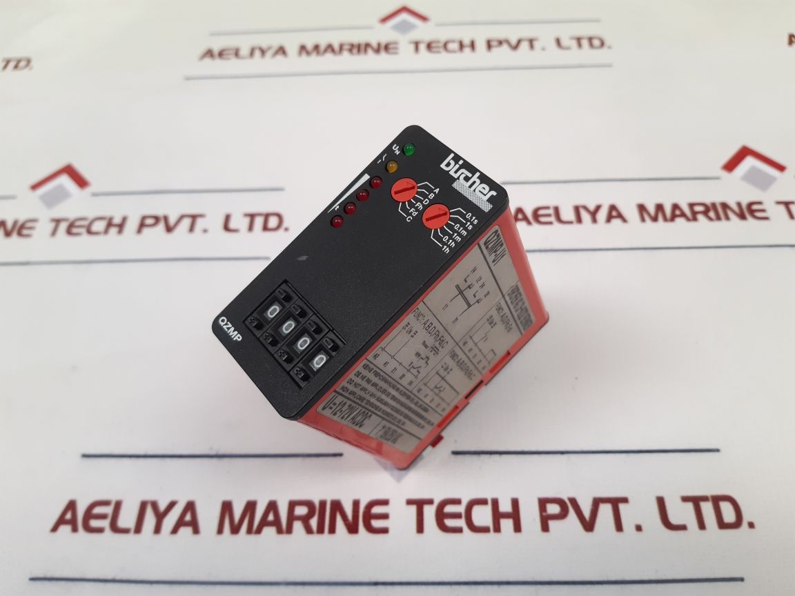 Bircher Qzmp-u1 Timer Relay - Aeliya Marine Tech