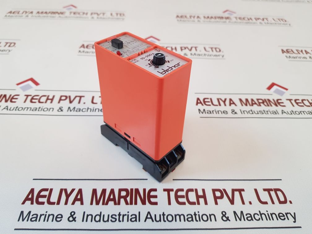 Bircher Tzmaba Time Delay Relay 10-250S Vde 0435 250V Ac