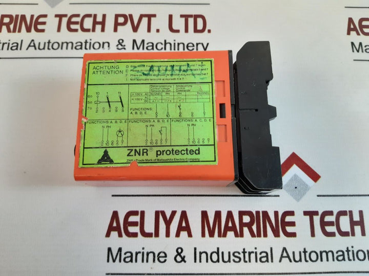 Bircher Tzmp Time Delay Relay 220V Ac 50/60Hz
