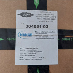 Bitzer 304051-03 Valve Complete Plate Kit 304012-22