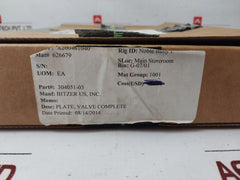 Bitzer 304051-03 Valve Complete Plate Kit 304012-22