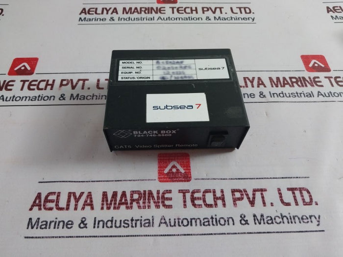 Black-box 724-746-5500 Cat5 Video Splitter Remote Ac502Ae
