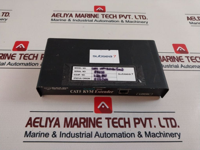 Black Box 724-746-5500 Cat5 Kvm Extender Serv Switch Max-122861