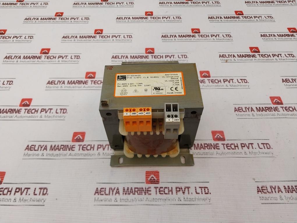 Block St 500/44/23 Transformer Ei 120/53/A1