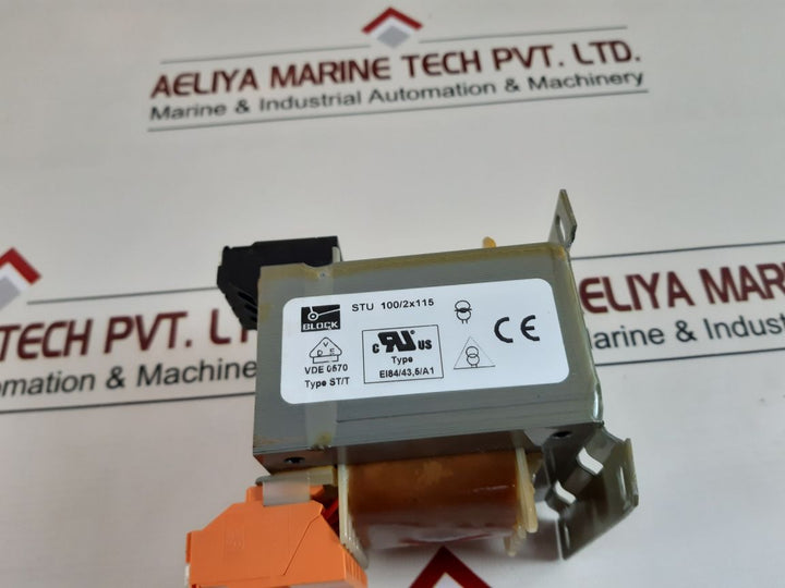 Block Stu 100/2X115 Transformer Vde 0570 100/225Va