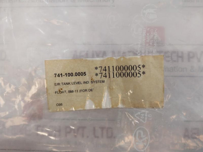 Bm-11 Float For E/R Tank Level Indication System 741-100.0005