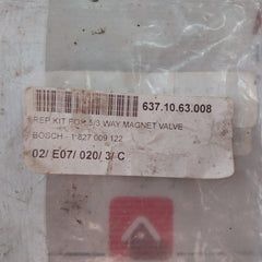 Bosch 1 827 009 122 Repair Kit For 5/3 Way Magnet Valve 637.10.63.008