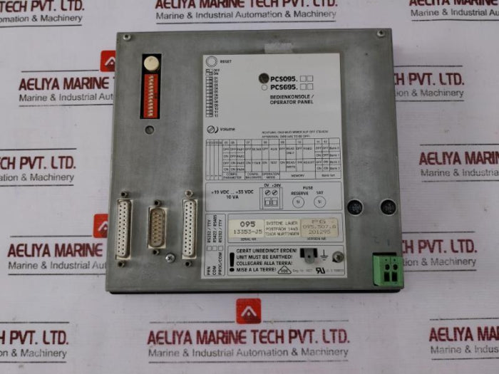 Bosch Bt095 Operator Panel 19Vdc-33Vdc 10Va