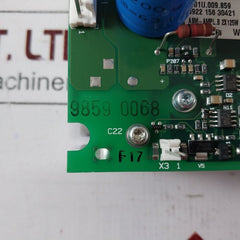 Bosch F.01U.009.859 Pcb Card 3922 156 30421