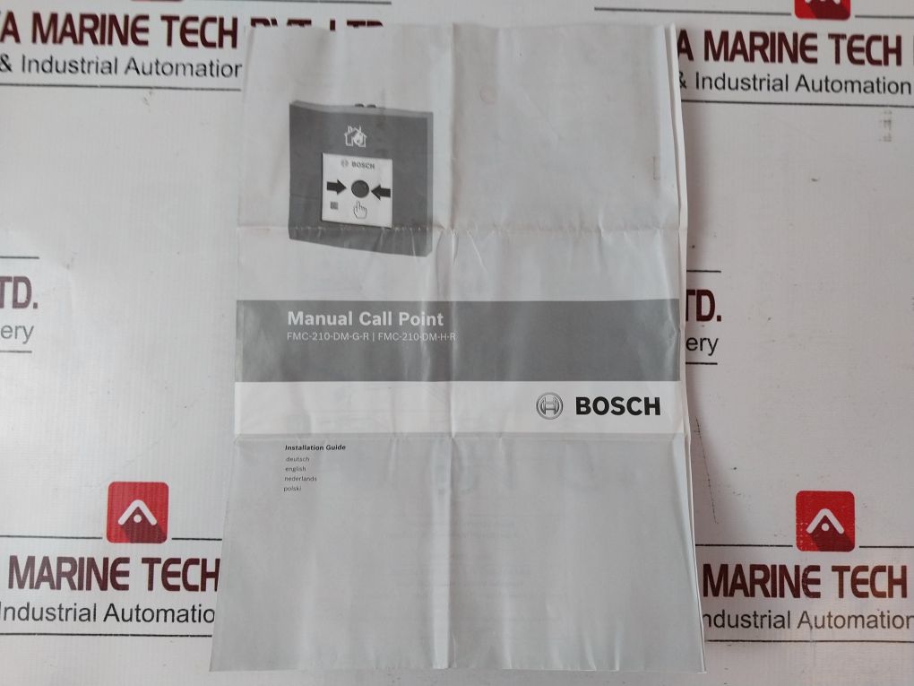 Bosch fmc-210-dm-g-r indoor manual call point-red