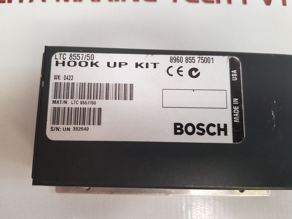 Bosch Ltc 8557/50 Hook Up Kit - Aeliya Marine Tech