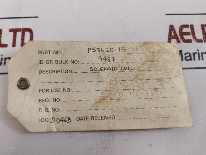 Bosch Rexroth P57620-14 Solenoid Coil Ac 120-60-50