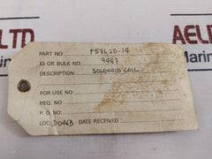 Bosch Rexroth P57620-14 Solenoid Coil Ac 120-60-50