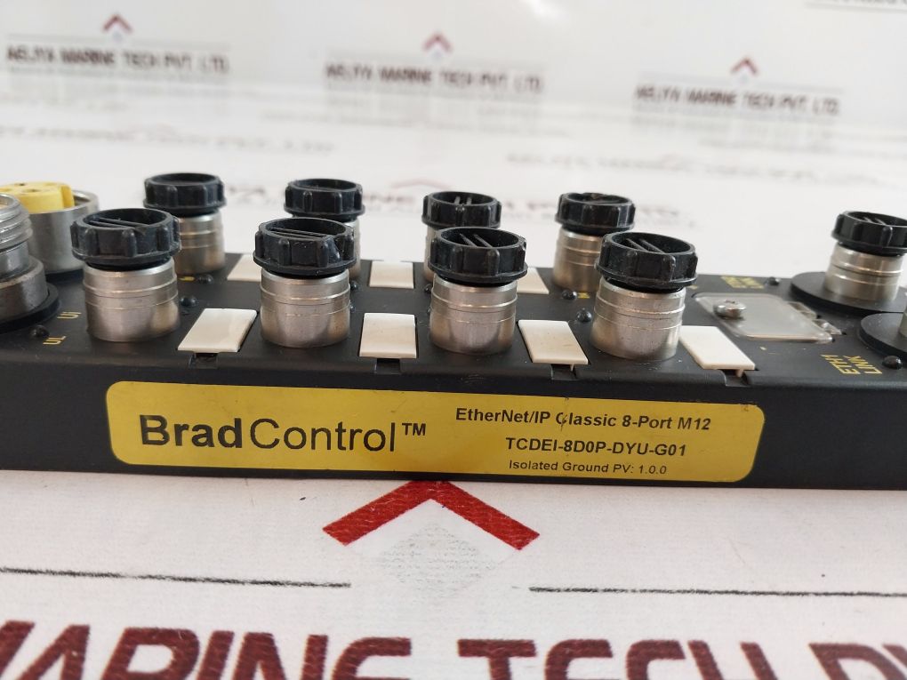 Brad Control/Molex Tcdei-8D0P-dyu-g01 Ethernet/Ip Digital I/O Module