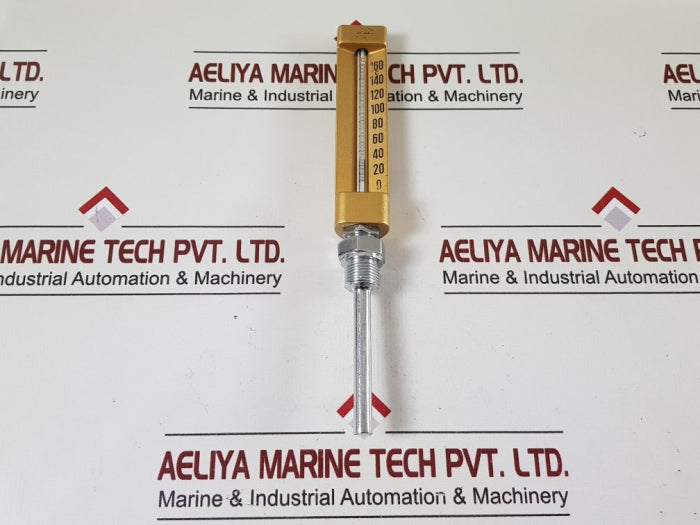 Brannan 0-160°c straight thermometer 100mm