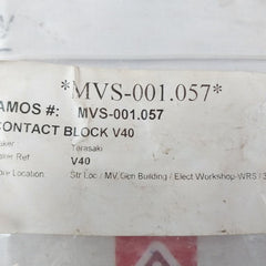 Breter V40 Contact Block En 60947-5-1 Mvs-001.057
