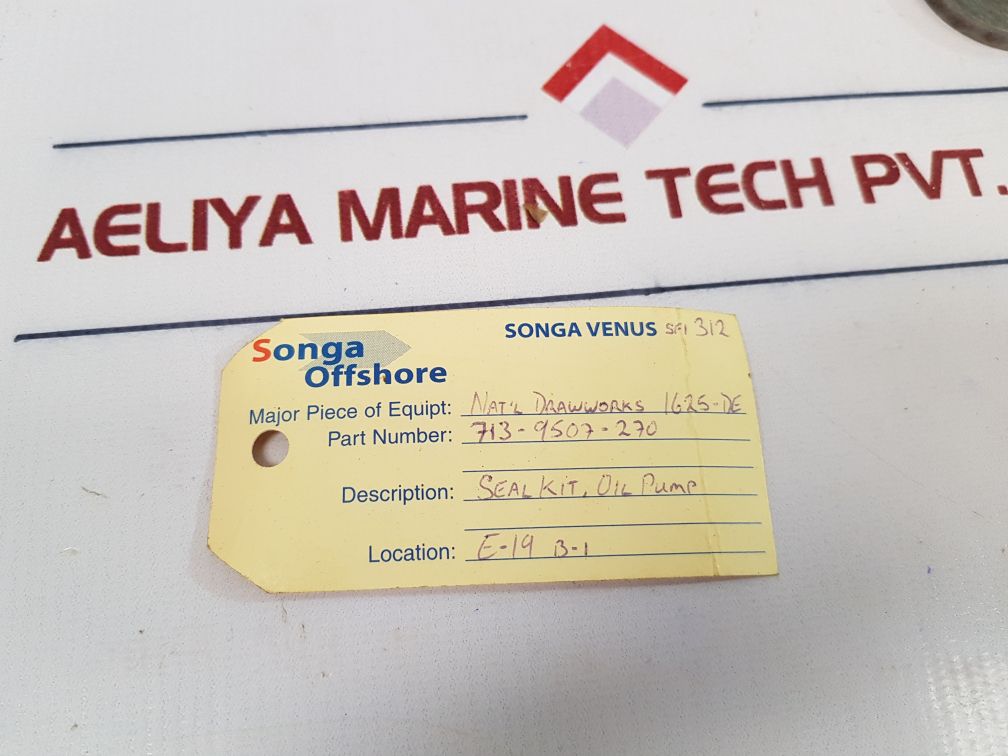 Brown & Sharpe 713-9507-270 Oil Pump Seal Kit