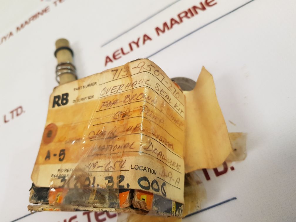 Brown & Sharpe 713-9507-270 Oil Pump Seal Kit