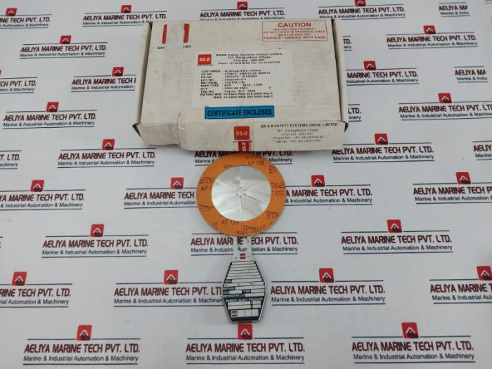 Bs&B Safety Systems Avv Af 139 Rupture Disk 3,Min 19.69 Psi,Max 21.69 Psi