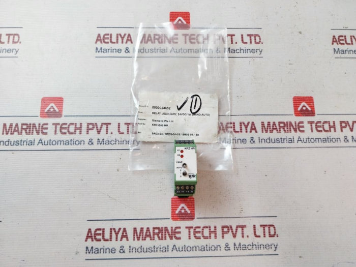 Btr Krz-e08 Hr Engine Control Relay 25Ma