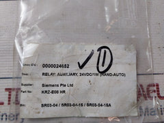 Btr Krz-e08 Hr Engine Control Relay 25Ma