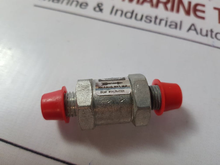 Bunn Omatic 01171-0001 Check Valve Max W.P