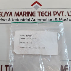 Bunn Omatic 01171-0001 Check Valve