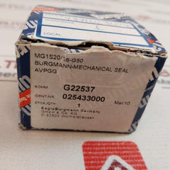 Burgmann Mg1S20/16-z Mechanical Seal Komm G22537 16-g50