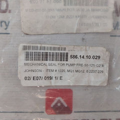 Burgmann Mg 12/25-z Mechanical Seal For Pump 1220 Mq1