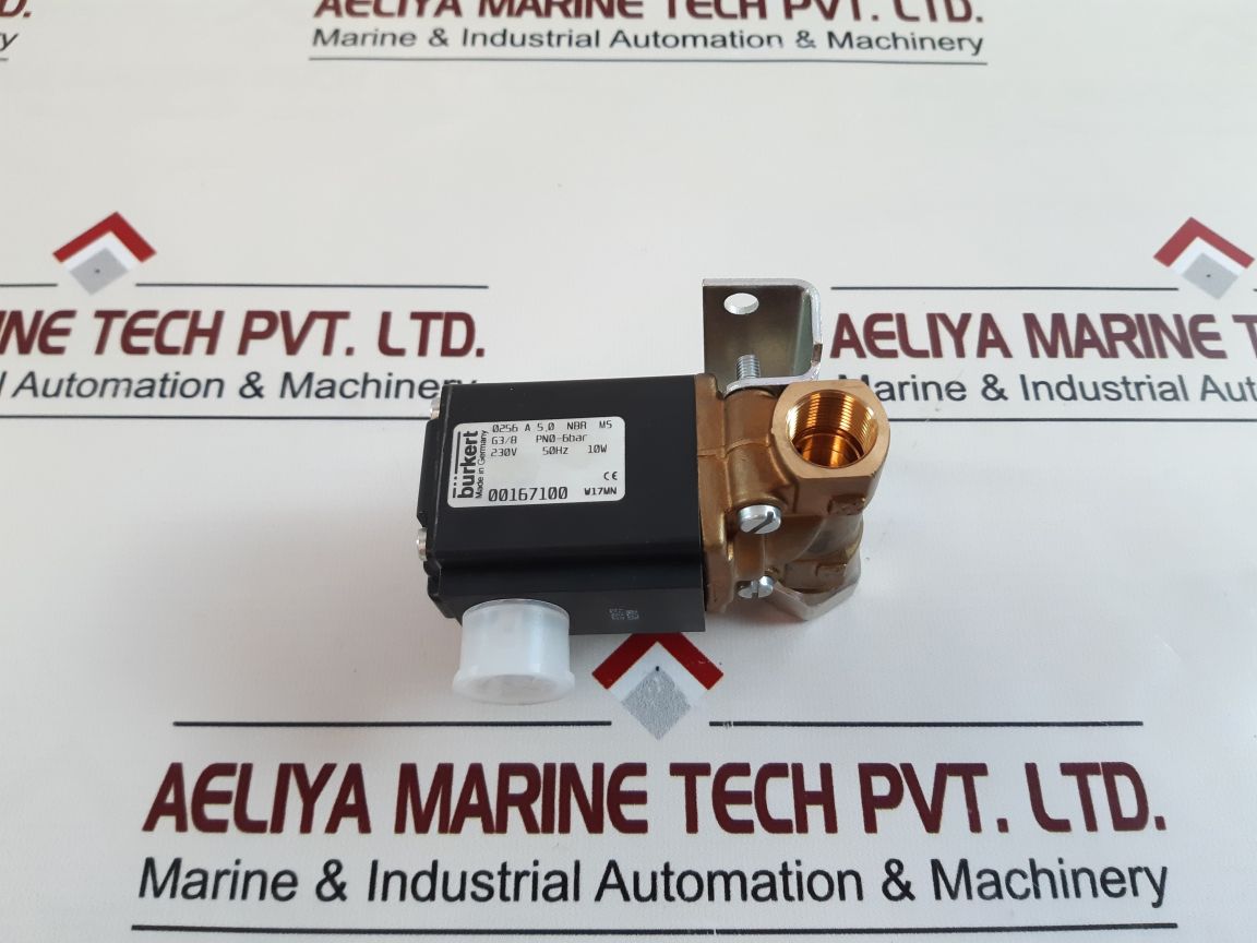 Burkert 00167100 Solenoid Valve 0256 A 5.0 Nbr Ms