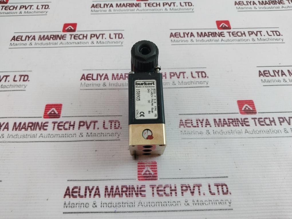 Burkert 0331 F 3.0 Fpm Ms Solenoid Valve 24V