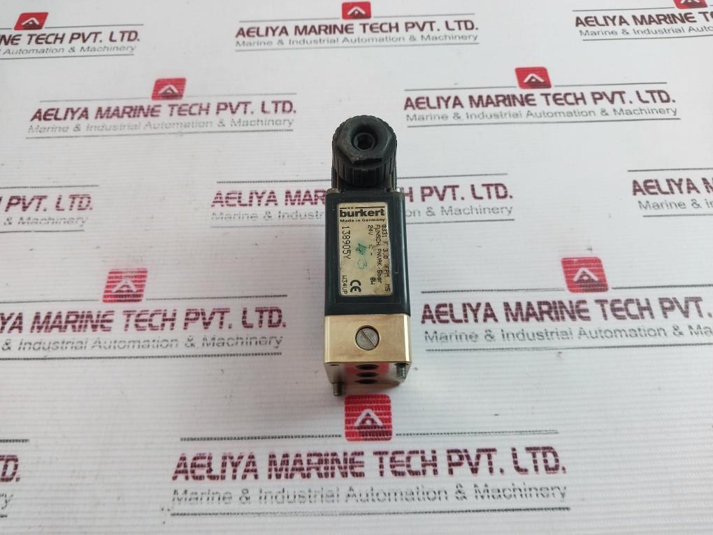 Burkert 0331 F 3, 0 Fpm Ms Solenoid Valve Flnsch Pnvak-6Bar
