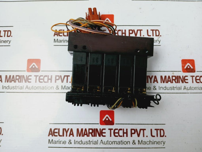 Burkert 0375 C 1,2 Nbr Pa 5-station Solenoid Valve Manifold 24V-2W