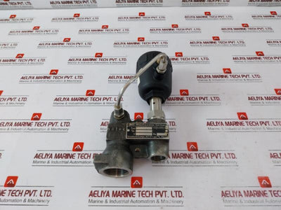 Burkert 2002 A 20,0 Ptfe Va Kolbensteuerventil Valve 50/60Hz 5-7 Bar