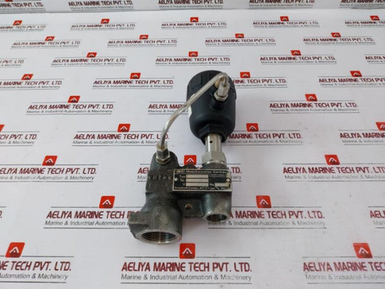 Burkert 2002 A 20,0 Ptfe Va Kolbensteuerventil Valve 50/60Hz 5-7 Bar