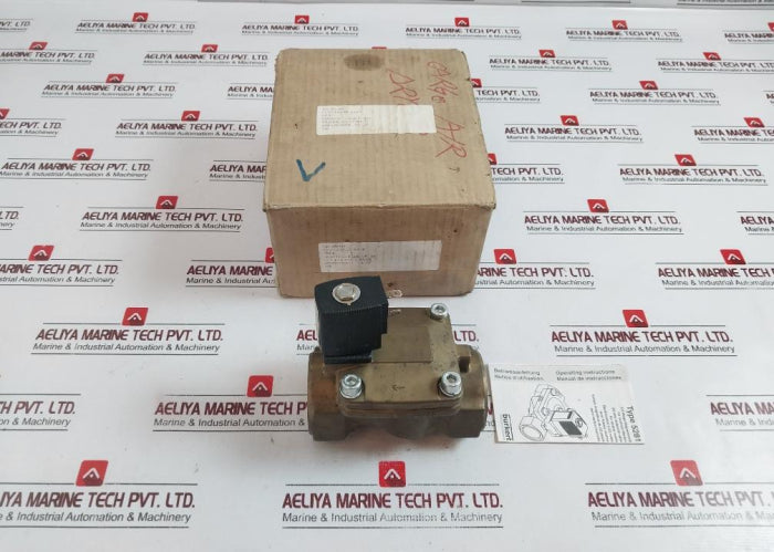 Burkert 5281 A 40.0 Nbr Ms Solenoid Valve 110V 50-60Hz 8W 00133763, 12X-000-00J